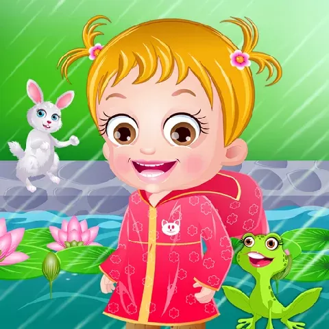 Baby Hazel First Rain